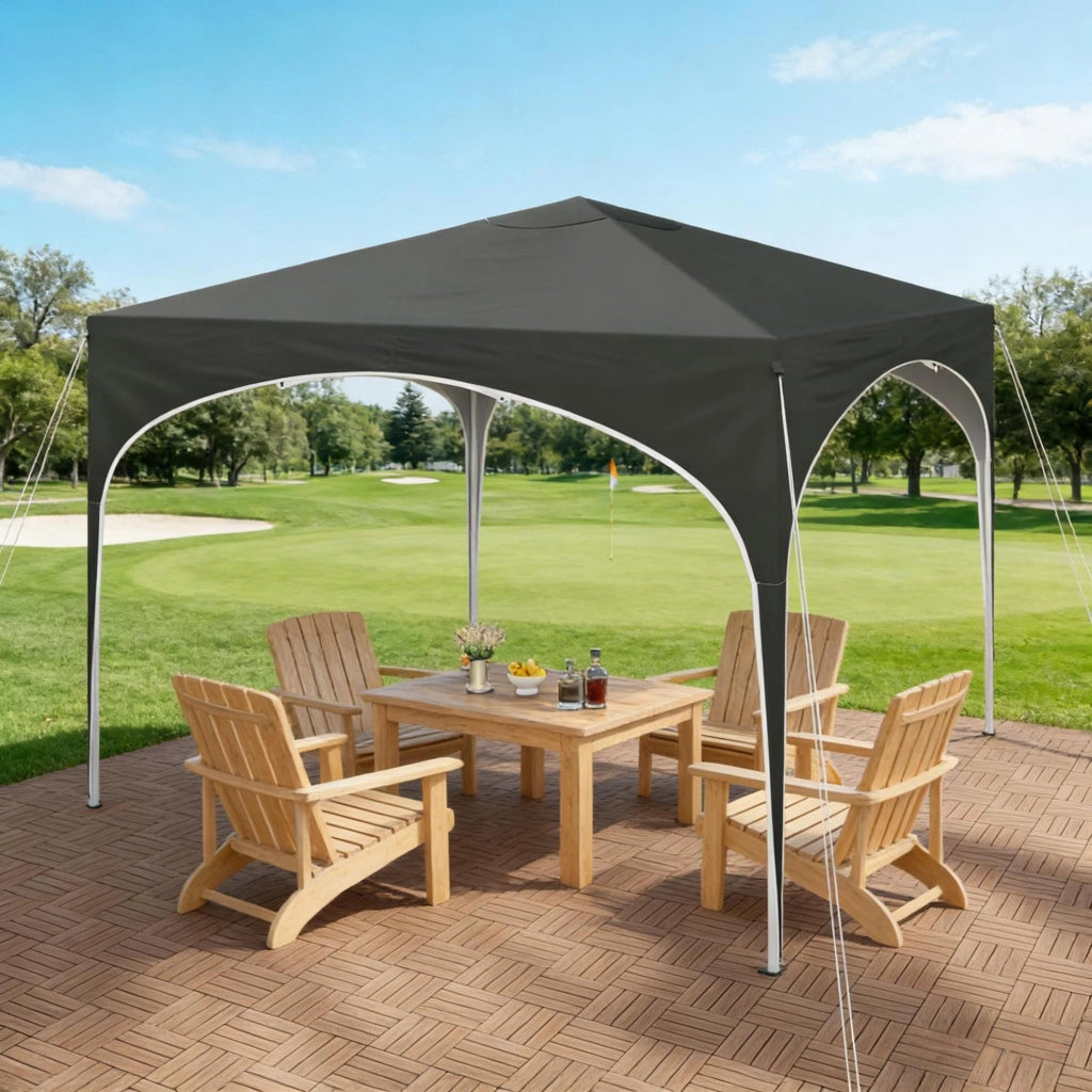 Gazebo pieghevole 3 x 3 m con altezza regolabile
