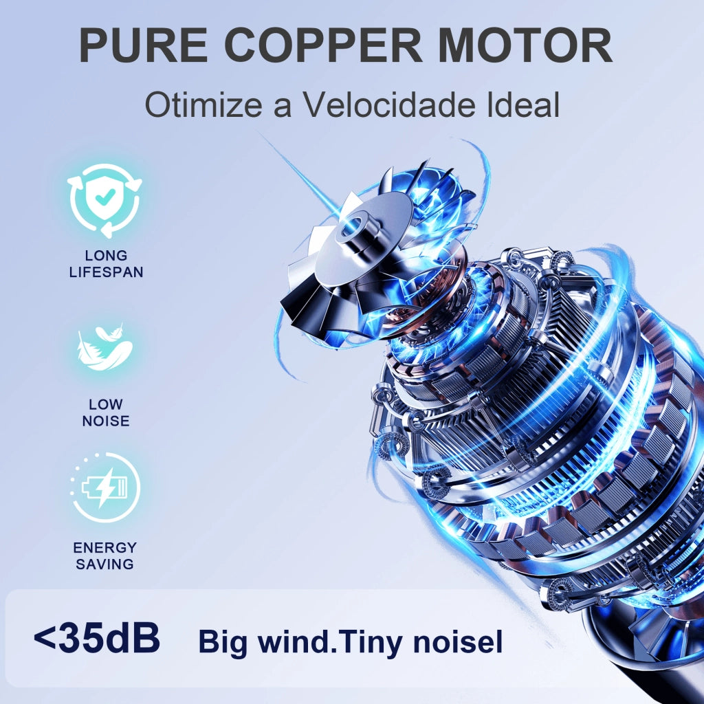Ventilatore da soffitto Hyundai 56 pollici con illuminazione e telecomando, 3 pale legno massello, 3CCT dimmerabile, 6 velocit¨¤ silenzioso