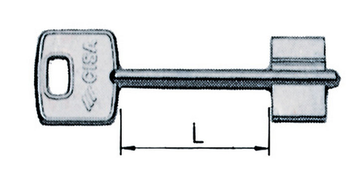 cisa art.00100.001 chiave grezza d.m. cod:ferx.15139