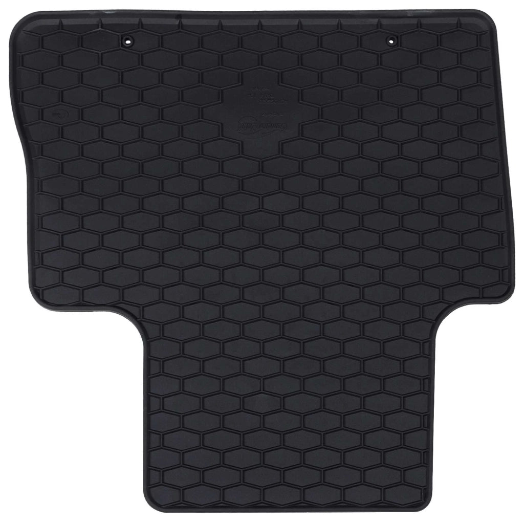 Tappetino per Auto 4 pcs Nero Gomma