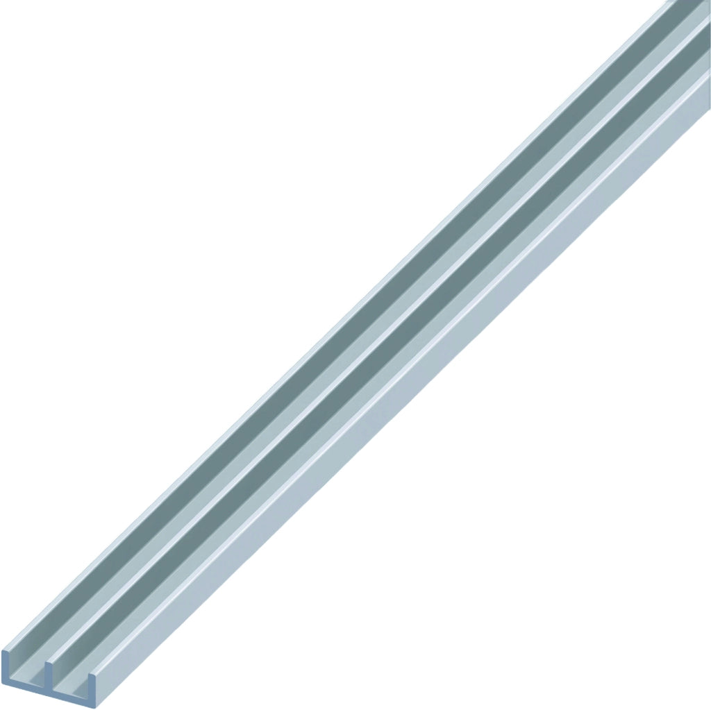Alfer PROFILO AD UU ALLUMINIO Argento Satinato mm. 18x20x1 mt. 2