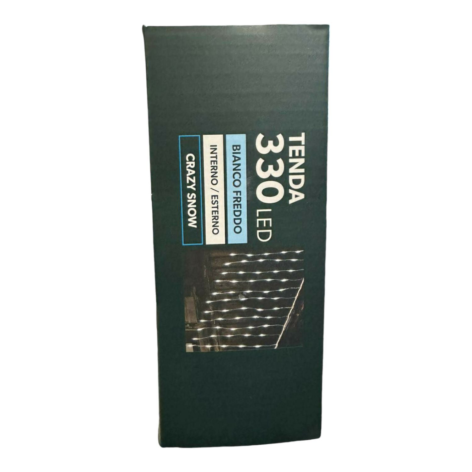 TENDA LUMINOSA 330 LED BIANCO FREDDO