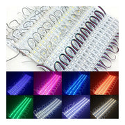 Trade Shop - Modulo Da 20 Pezzi A 3 Led Smd 5050 5630 Freddo Caldo Blu Rosso Verde Rgb Ip65 -