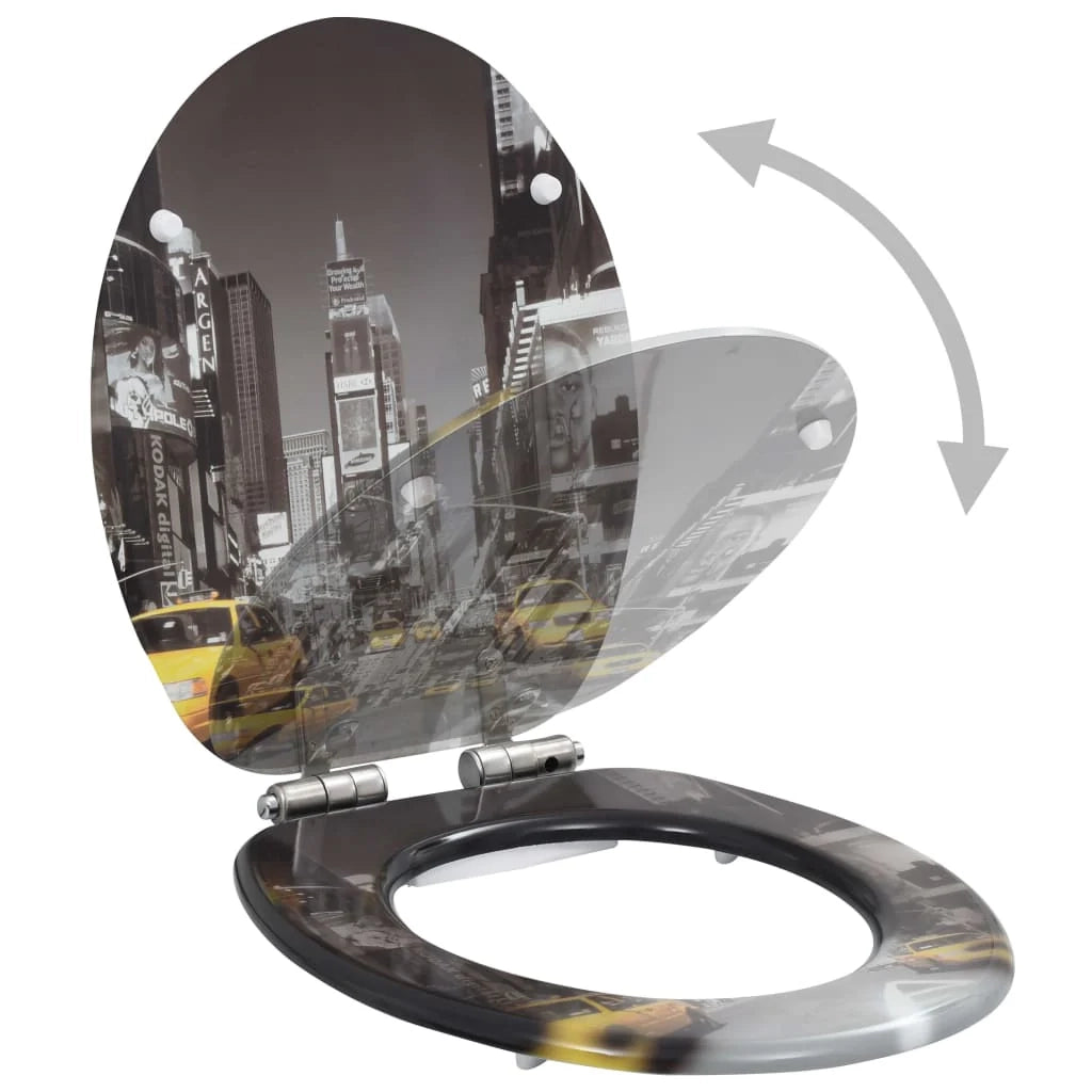 Sedile WC in MDF con coperchio a chiusura ammortizzata design New York 02_0002902