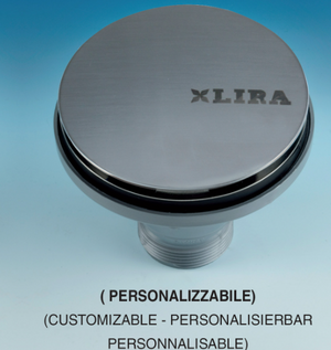 Rosone copripiletta d115 inox pi atto per incollagg lira 8.0111.3