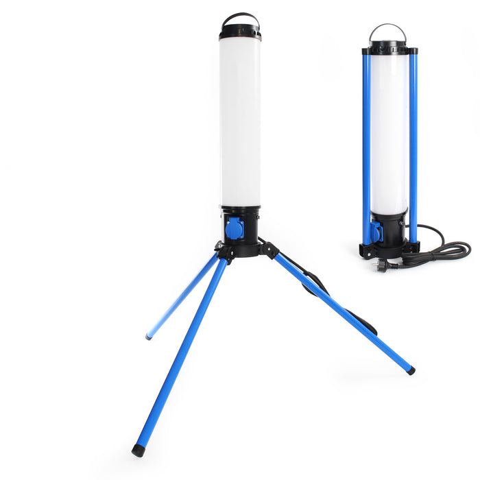 Lampada LED da lavoro con treppiede 200W Luce a 360° 20.000 lumen Faro da cantiere