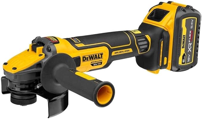 Smerigliatrice DeWalt DCG409P1 18V XR FlexVolt brushless Kit 6 Ah 125 mm