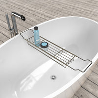 Traversa vasca portaoggetti estensibile min 58,5 - max 90 cm