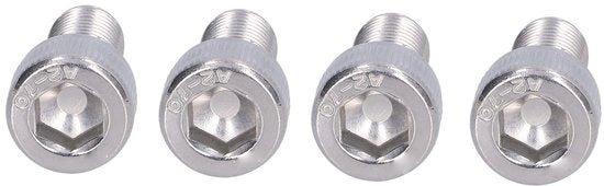 Viti a 6 gomiti M10 1,25 mm - 4 pezzi - Acciaio inossidabile A2-70 - Hardware di fissaggio - DIN 912 - Diametro di testa 16 mm - Viti a 6 gomiti