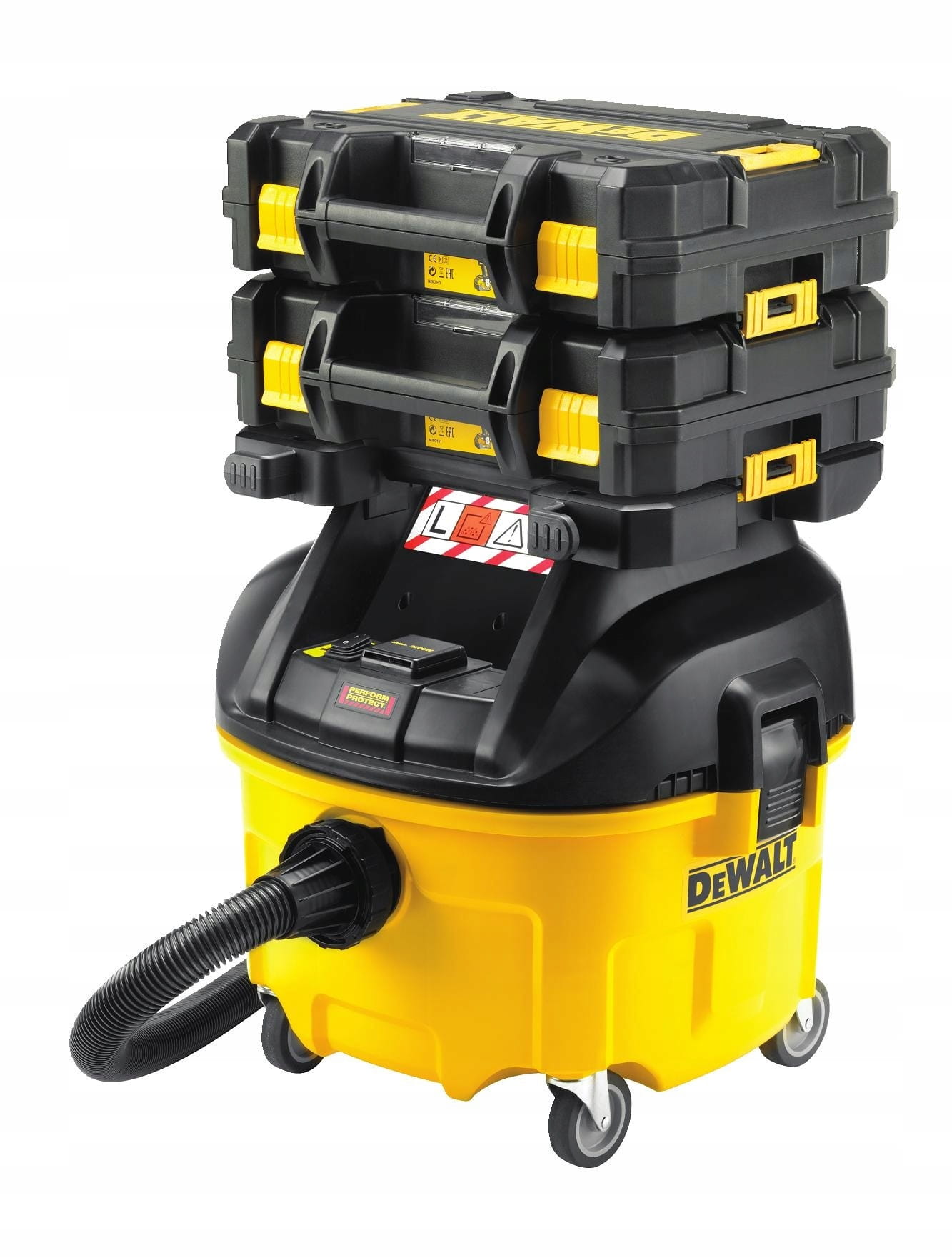 ASPIRATORE SOLIDI E LIQUIDI 1400W 30LT CLASSE L DEWALT - DWV901LT-QS