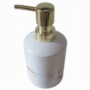 Trade Shop - Dispenser Per Sapone Liquido Accessori Arredo Bagno Dosatore Effetto Marmo 59885 -