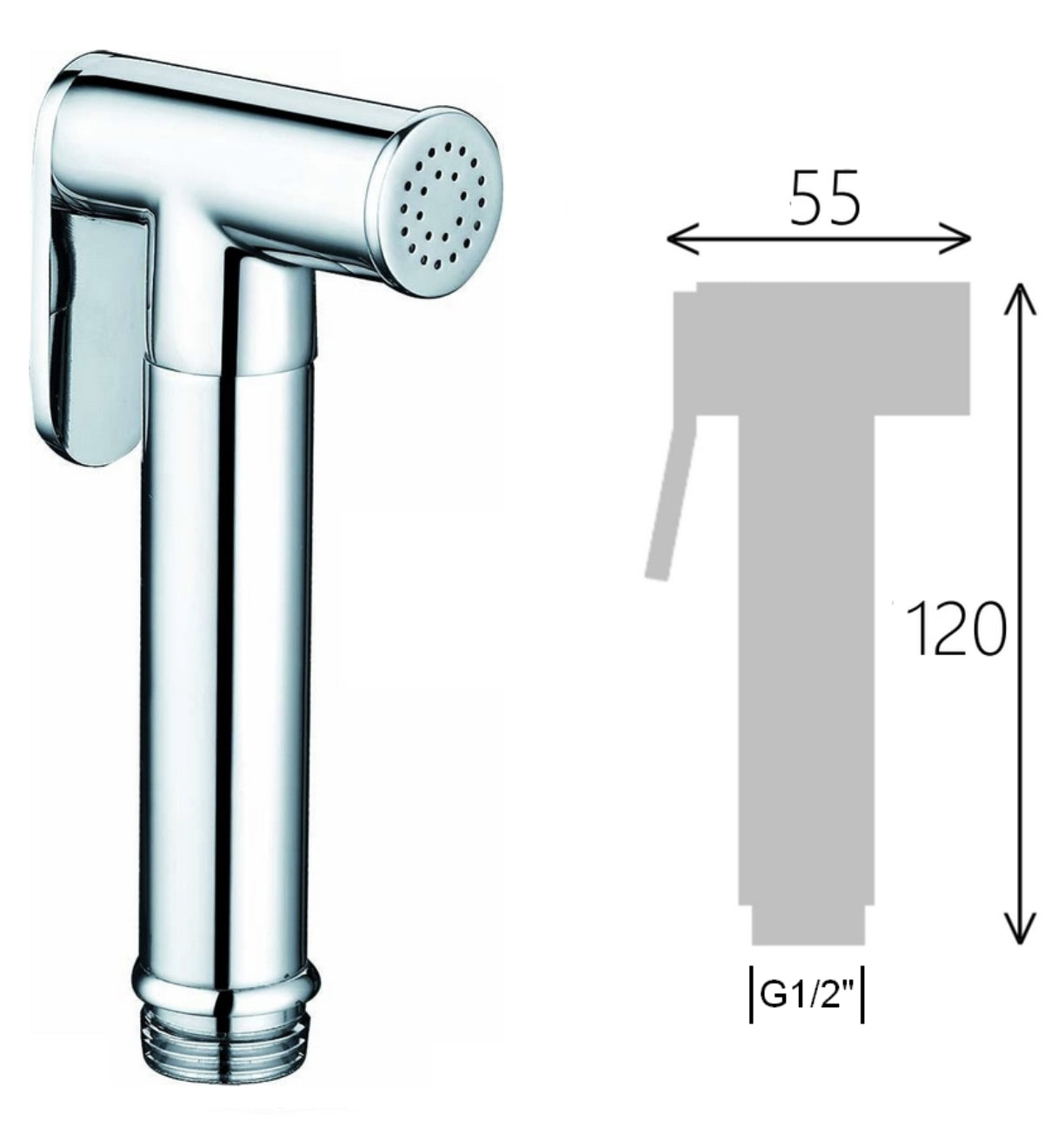 Set idroscopino con rubinetto arresto