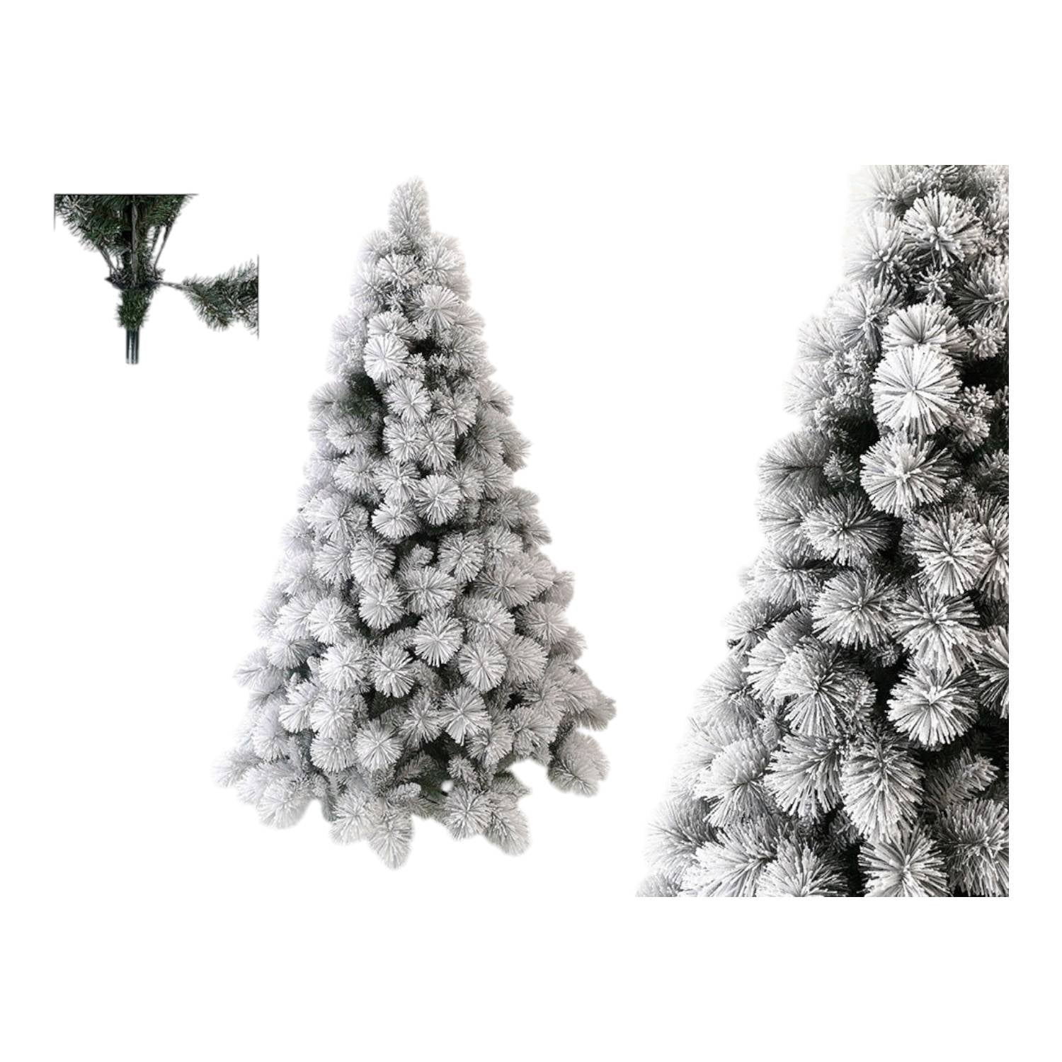 ALBERO DI NATALE INNEVATO MONTE ROSA 230 CM