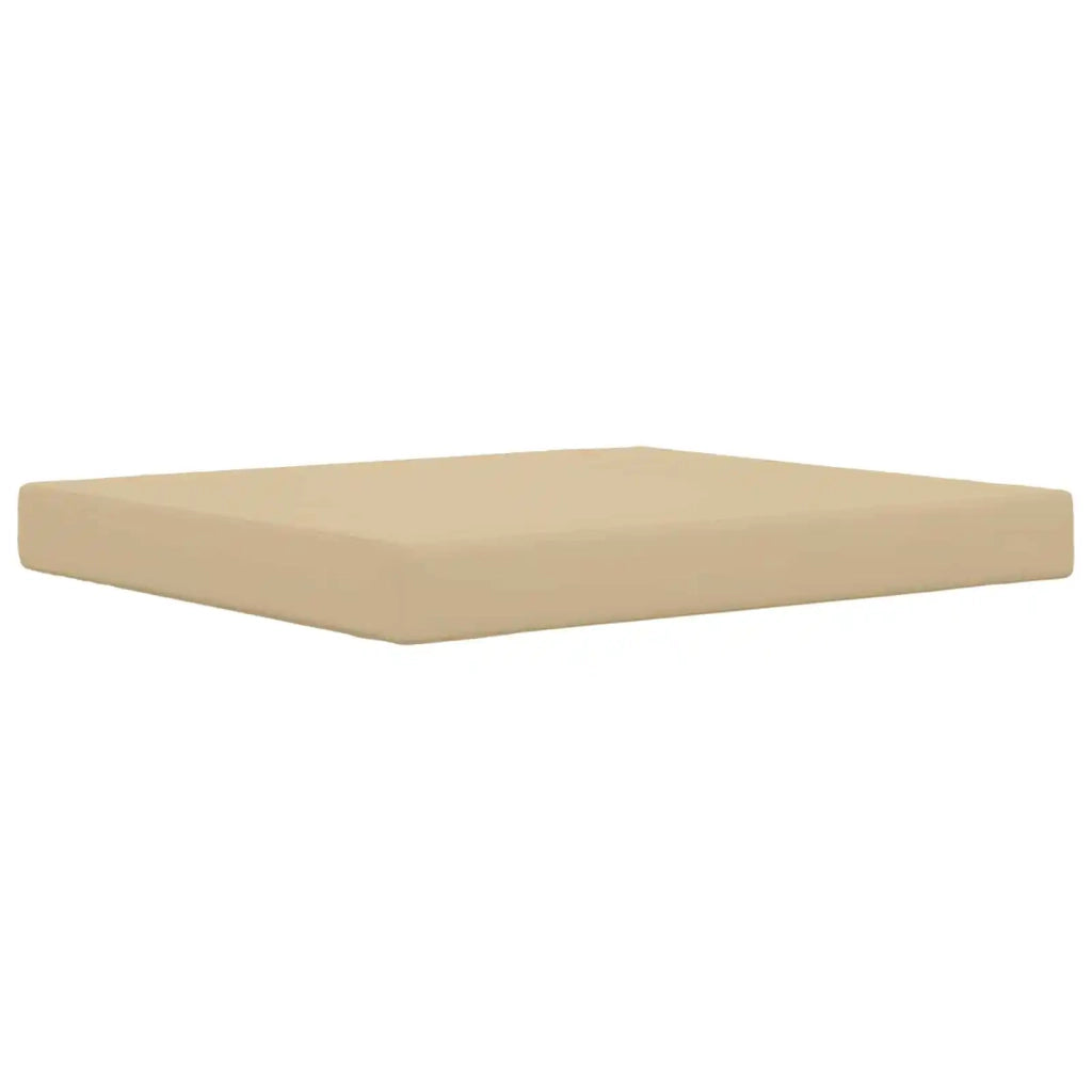 Cuscino per divano da esterno 2 pcs Beige Poliestere