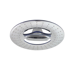 Soffione serie niagara cromato, a 2 getti