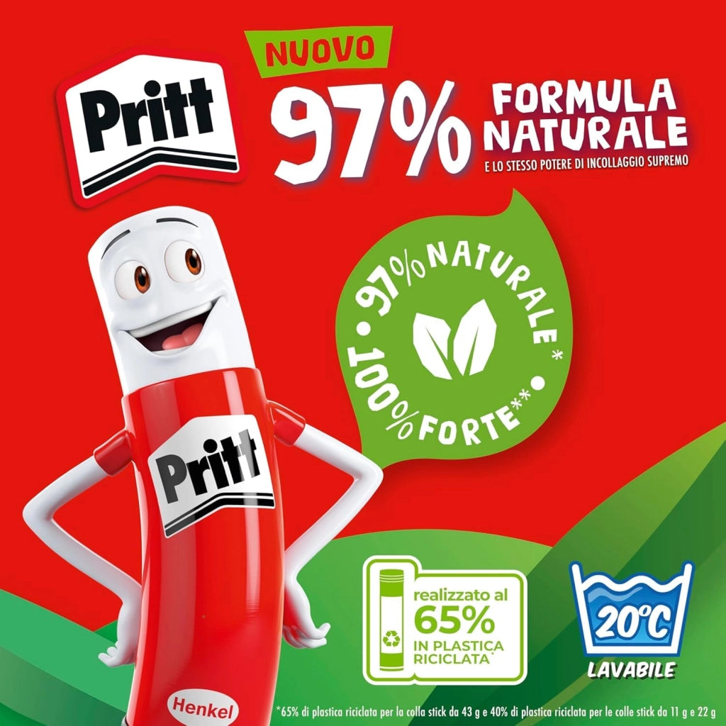 Colla Pritt Stick 22 g Henkel 12 Pezzi