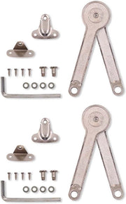 Supporti di chiusura soft per cerniere - 2 pezzi inclusi viti, cerniere piegabili per porta di cucina, armadio, guardaroba, cassetti per giocattoli