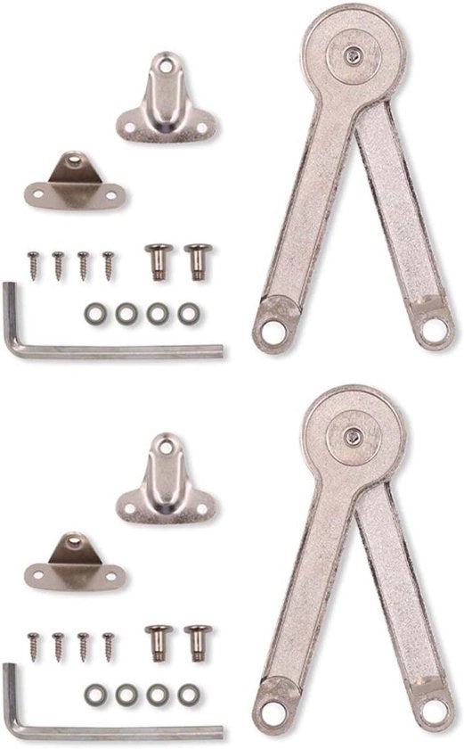 Supporti di chiusura soft per cerniere - 2 pezzi inclusi viti, cerniere piegabili per porta di cucina, armadio, guardaroba, cassetti per giocattoli
