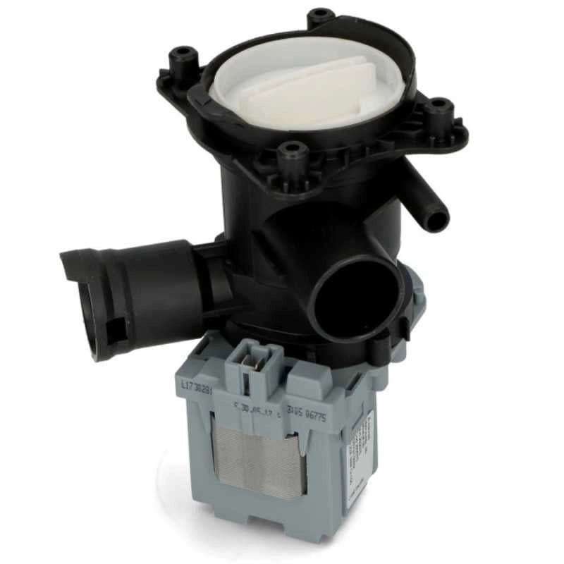 POMPA SCARICO COMPLETA LAVATRICE BOSCH 144971 GRE993 144617 - 145338 30W - Bosch Siemens