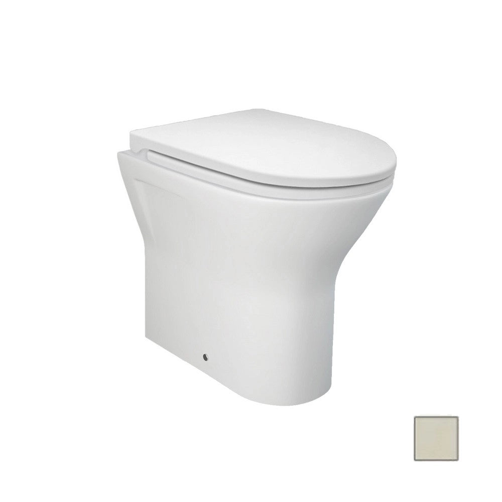 Vaso filo muro feeling rimless beige opaco