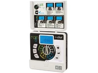 CENTRALINA PROGRAMMATORE ELETTRICA I-DIAL 24V AC INDOOR PIPPO- - 4 stazioni -  RAIN