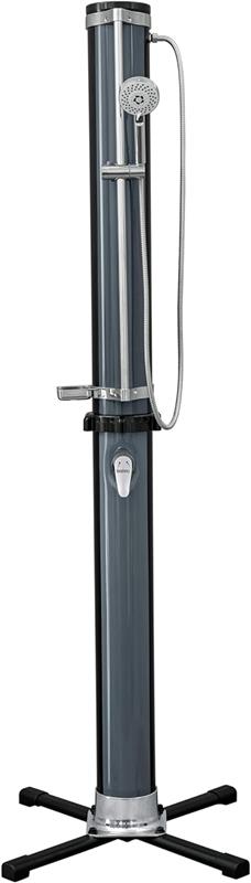 BESTWAY DOCCIA SOLARE CM.60X60X218 35L. CON MISCELATORE,DOCCINO REGOLABILE SERBATOIO NERO SFRUTTA IL CALORE SOLARE