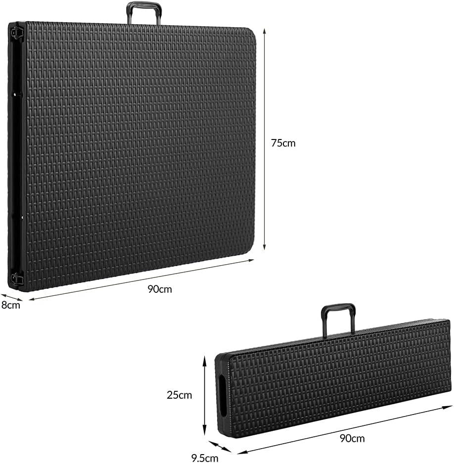 Set Mobili da Birreria 180 cm Pieghevole 2x Panca da Sagra 1x tavolo XL Set Outdoor Campeggio Interno Esterno