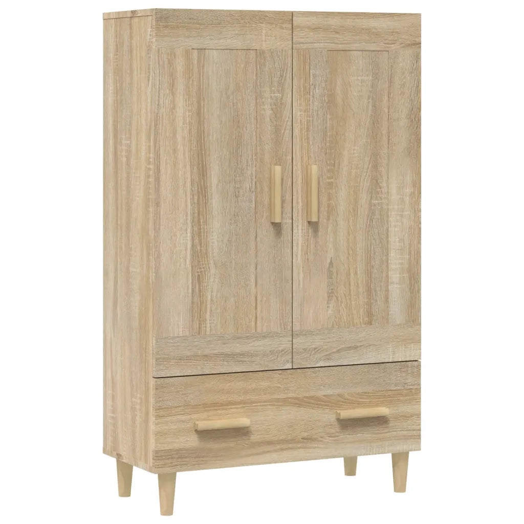 Credenza Rovere Sonoma 70x31x115 cm in Legno Multistrato cod mxl 16830