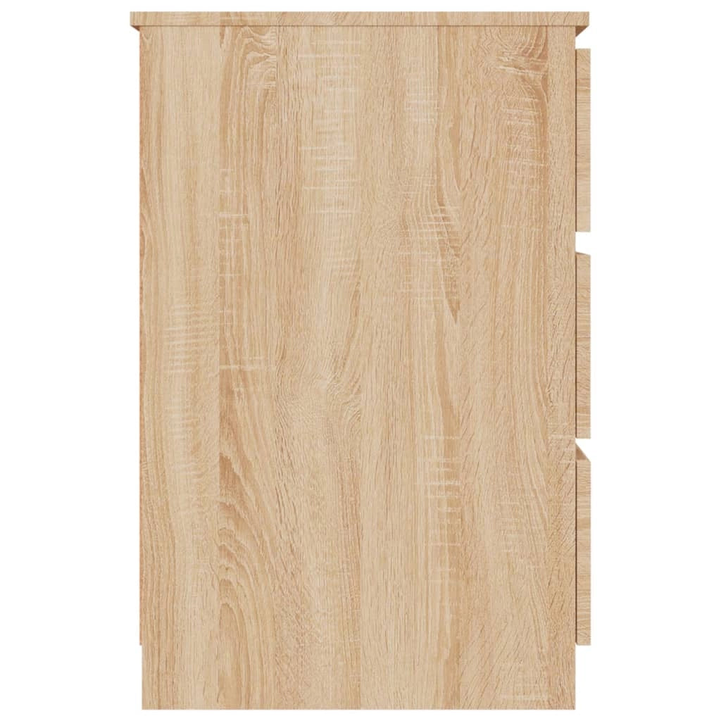 Scrivania tavolo postazione di lavoro mobile per computer studio rovere Sonoma 140 x 50 x 77 cm legno ingegnerizzato marrone 02_0023656