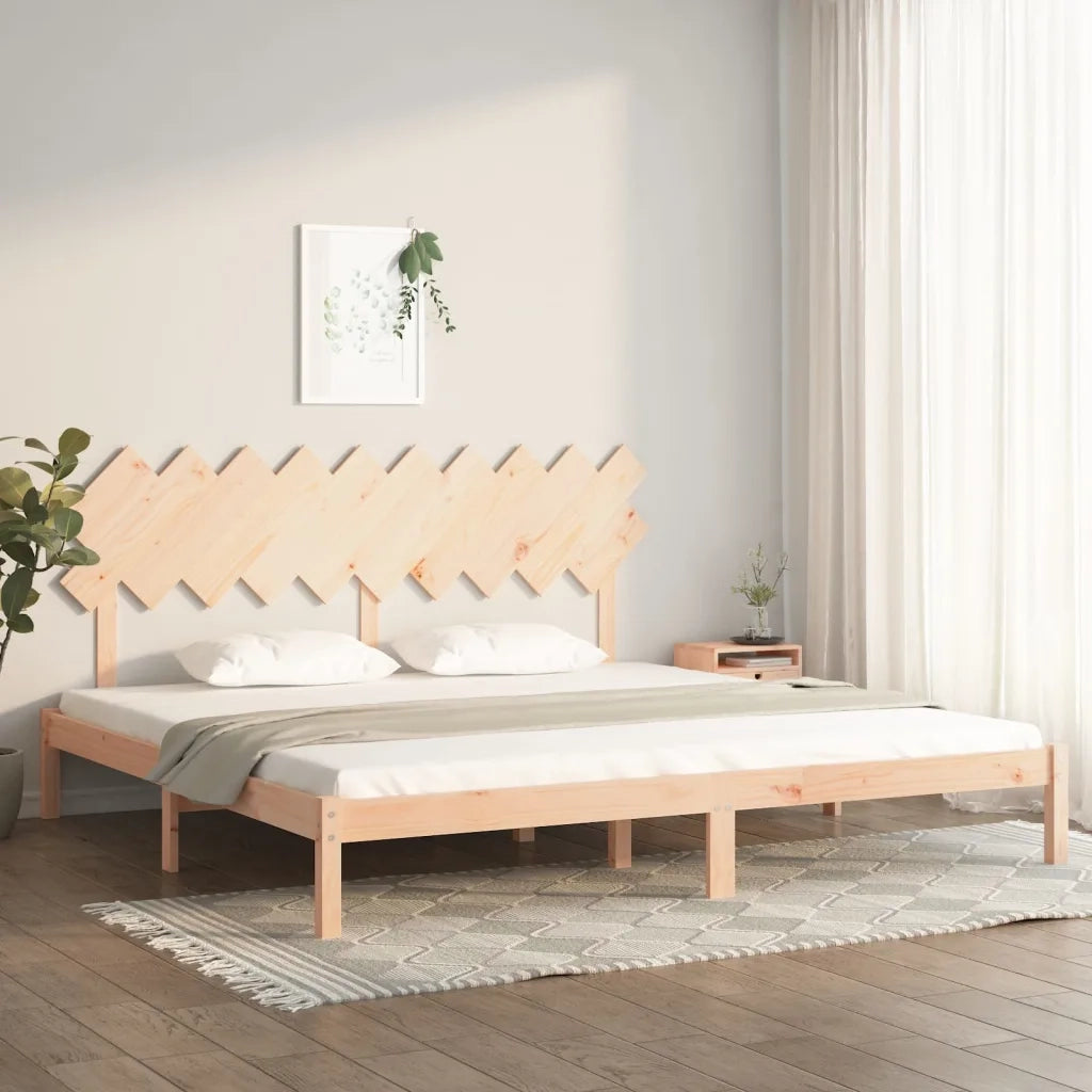 Giroletto-Struttura Letto 200x200 cm in Legno Massello 344696