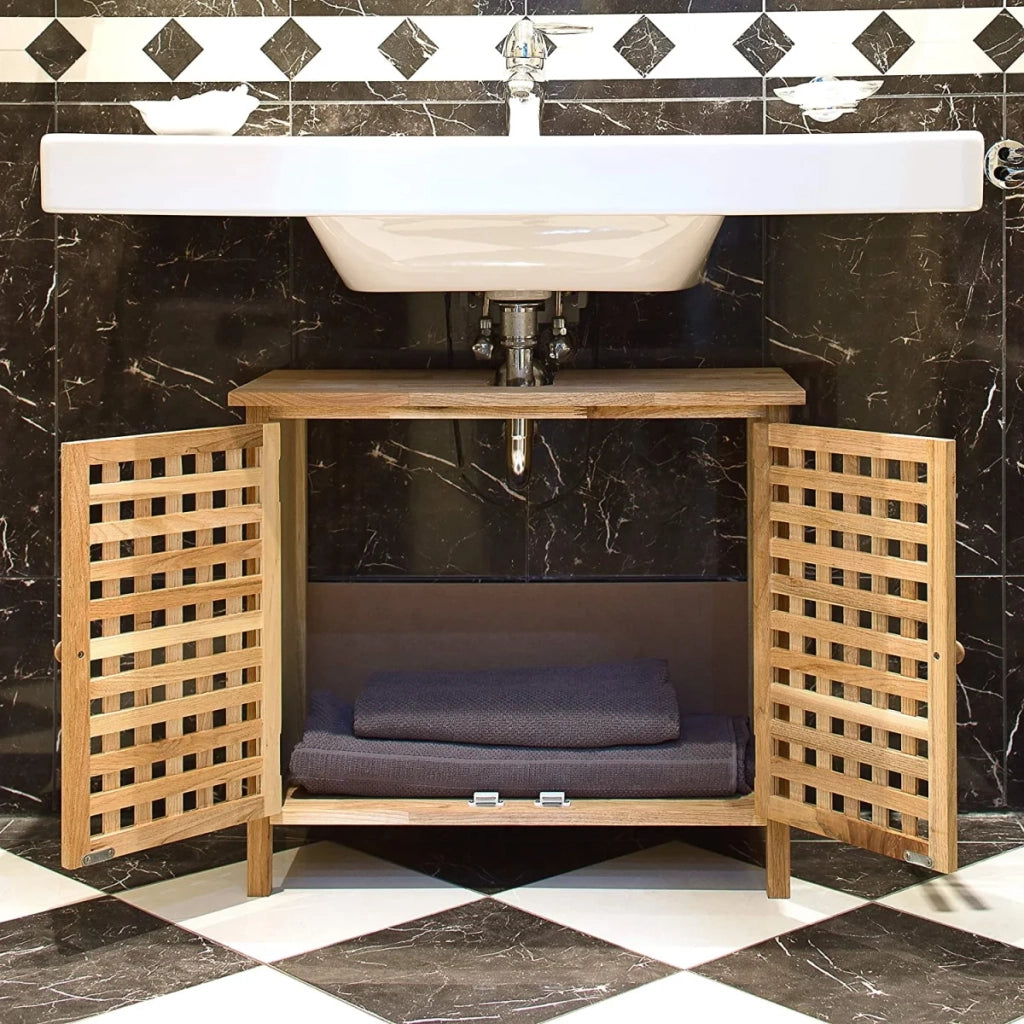 Mobile lavabo, noce