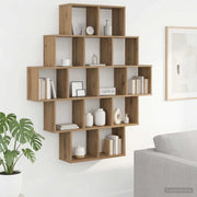 Scaffale da parete Rovere Artigianale 120 x 20 x 136 cm 8012163