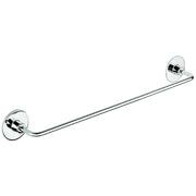 Porta asciugamani 40cm da parete Cromo in Acciaio cromato Mod. Wind