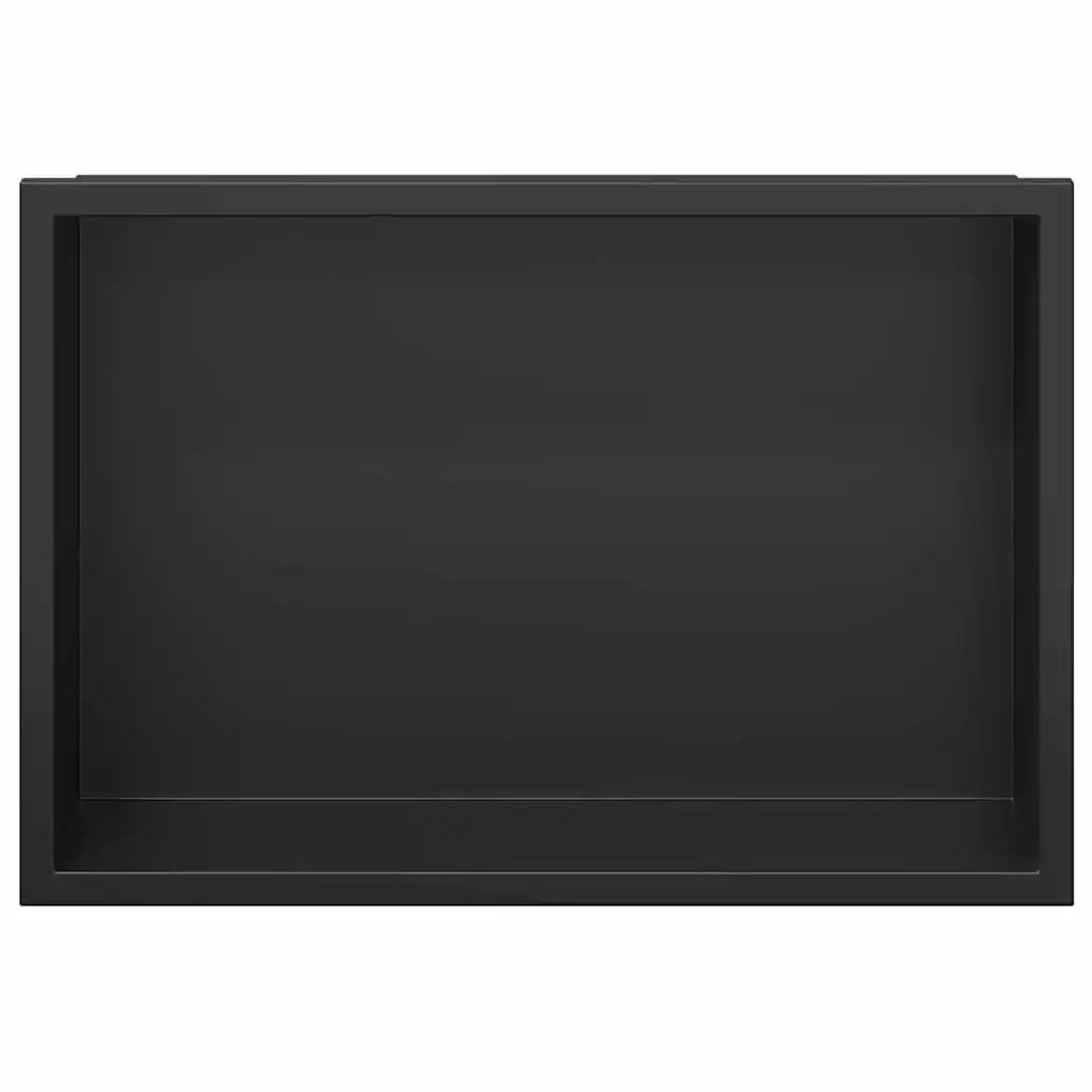 Nicchia per doccia Nero 30 x 20 x 9,5 cm Acciaio inossidabile CFW3657700