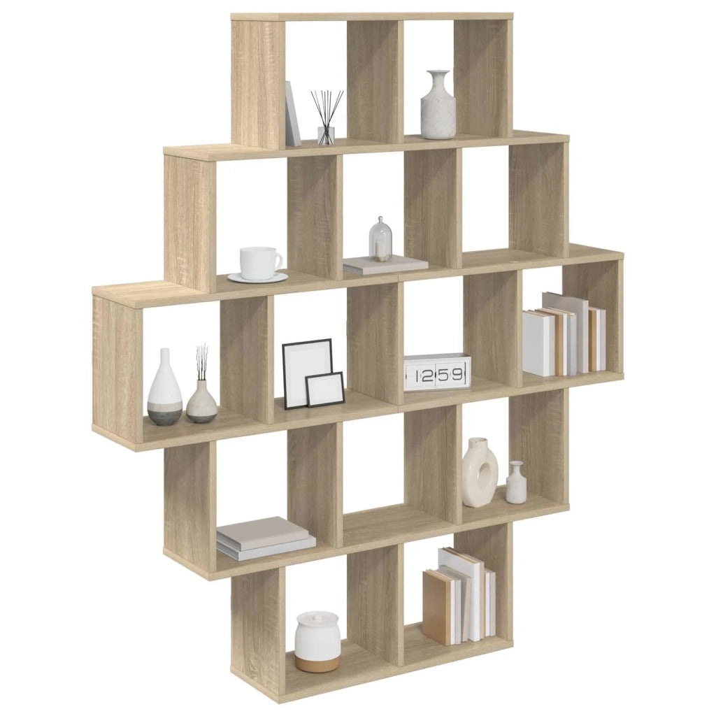 Scaffale da parete Rovere Sonoma 120 x 20 x 136 cm 8012158