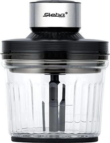 Steba 28.34.00 MG 400 Tritatutto Multifunzione 2 L 400W 4 Lame Acciaio Inox 2 Velocita' colore Nero