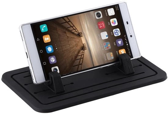Oggetto di accessorio per auto - Supporto universale per telefono cellulare - Stabile e sicuro - Gel di silicio - Supporto per telefono cellulare - Regolabile - Adatto a...