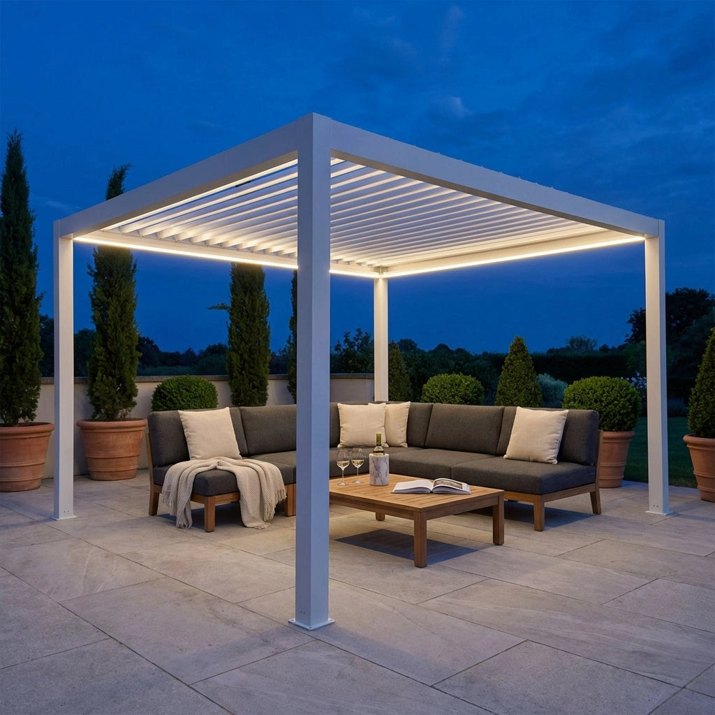 Pergola Bioclimatica motorizzata smart in alluminio - TONY PRO