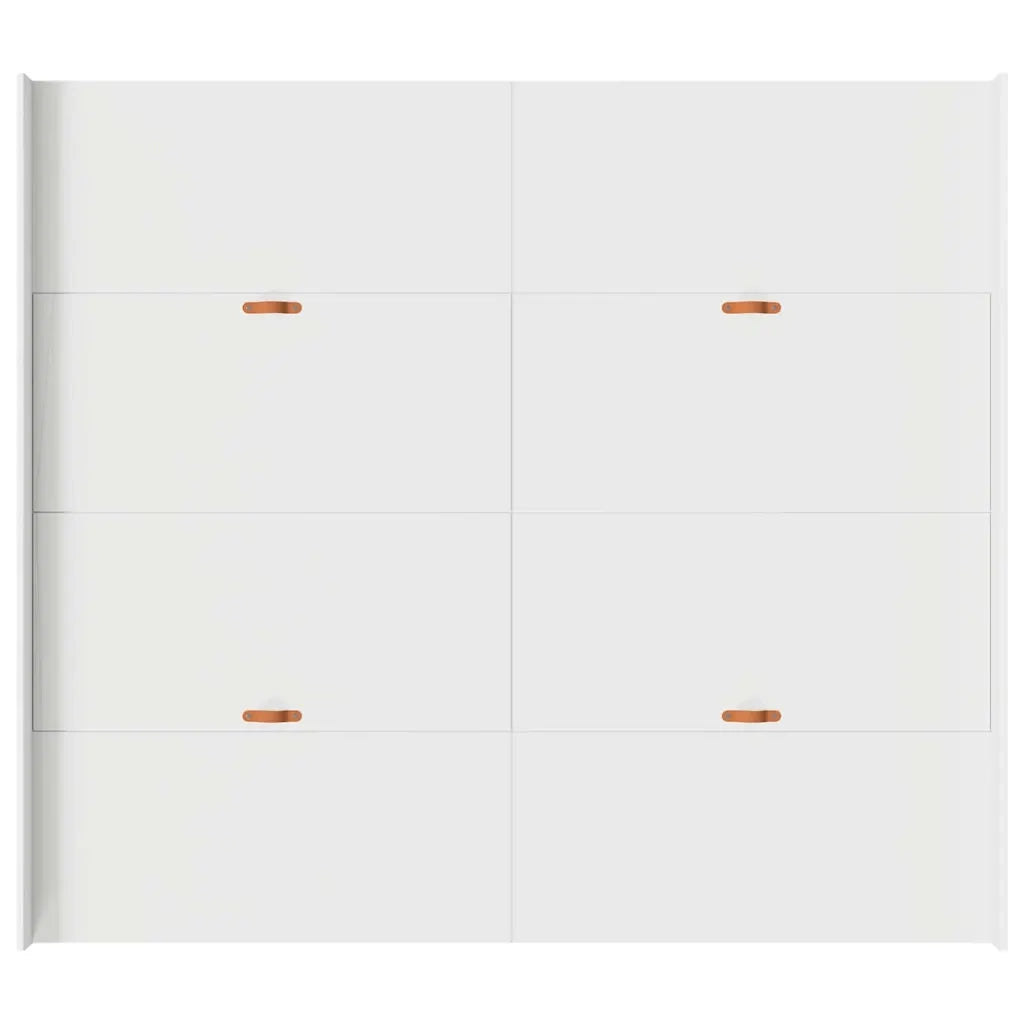 Struttura letto con contenitore Bianco 180 x 200 cm 3335269