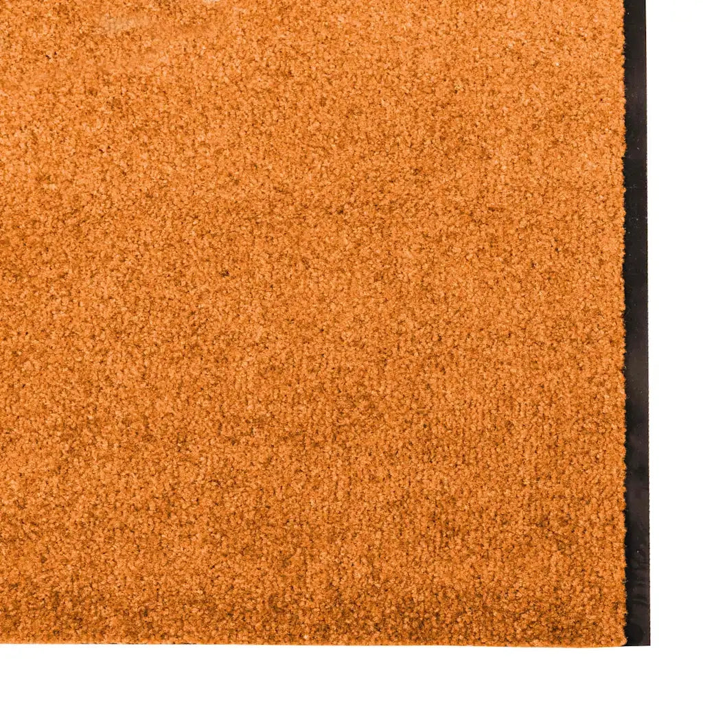 Tappetino Altro Arancione e Nero 120 x 350 cm Poliammide e PVC 4100747