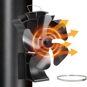 Ventilatore per camino - Ventilatore per camino elettrico per camino - Ventilatore elettrico per camino - Ventilatore per camino premium