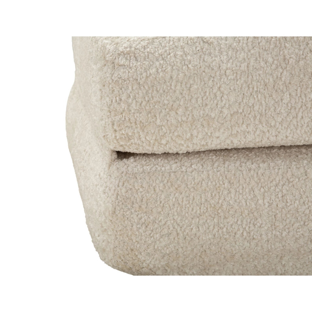 Poltrona Letto VKH1114, Bianco, Spugna, 80x100x80 cm