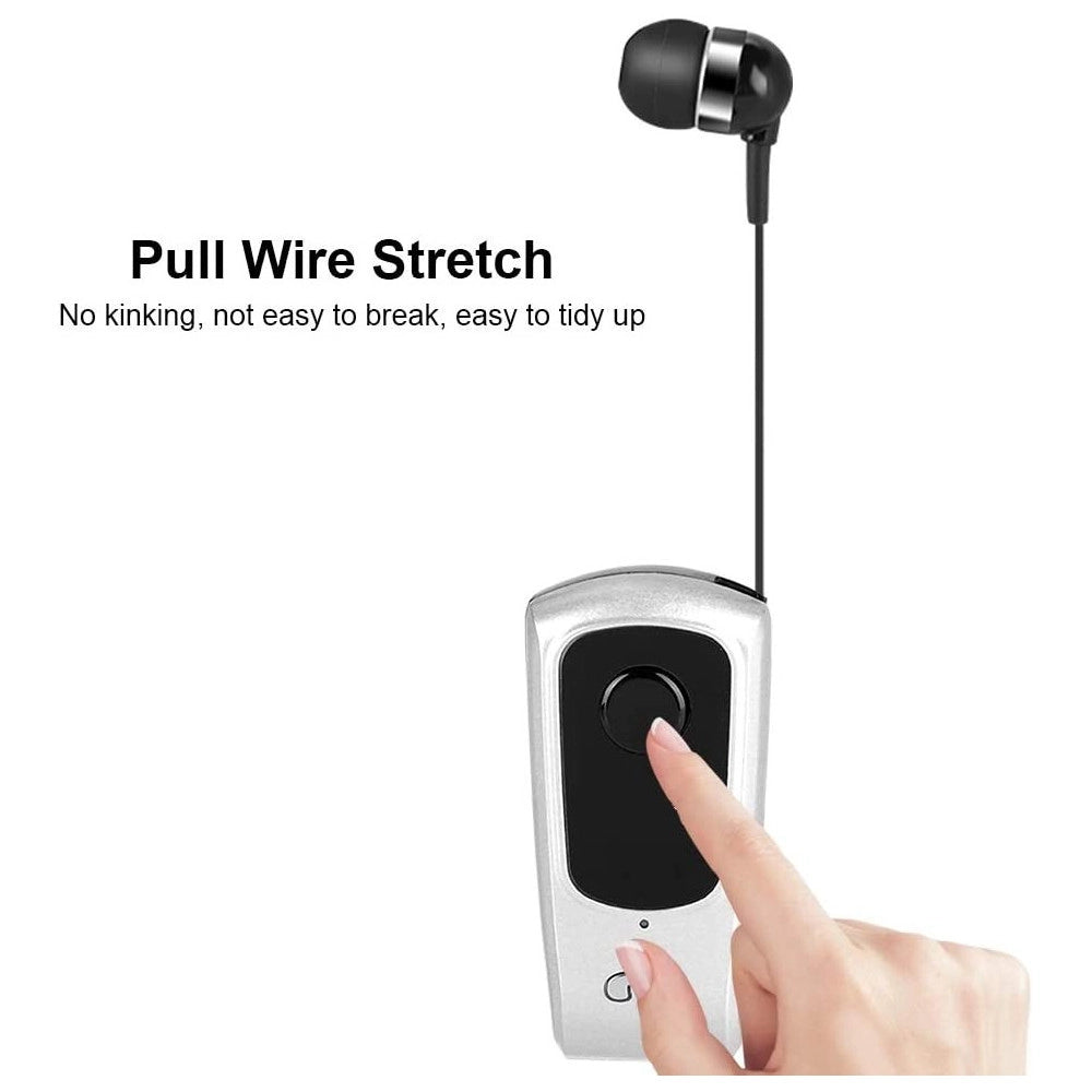 Trade Shop - Auricolare Wireless Altoparlante Bluetooth 5.1 Musica Stereo Retrattile Q-he626 -