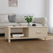 Tavolino-Tavolino da soggiorno-Tavolo HAMAR ambra 100x55x35 cm in Legno Massello di Pino