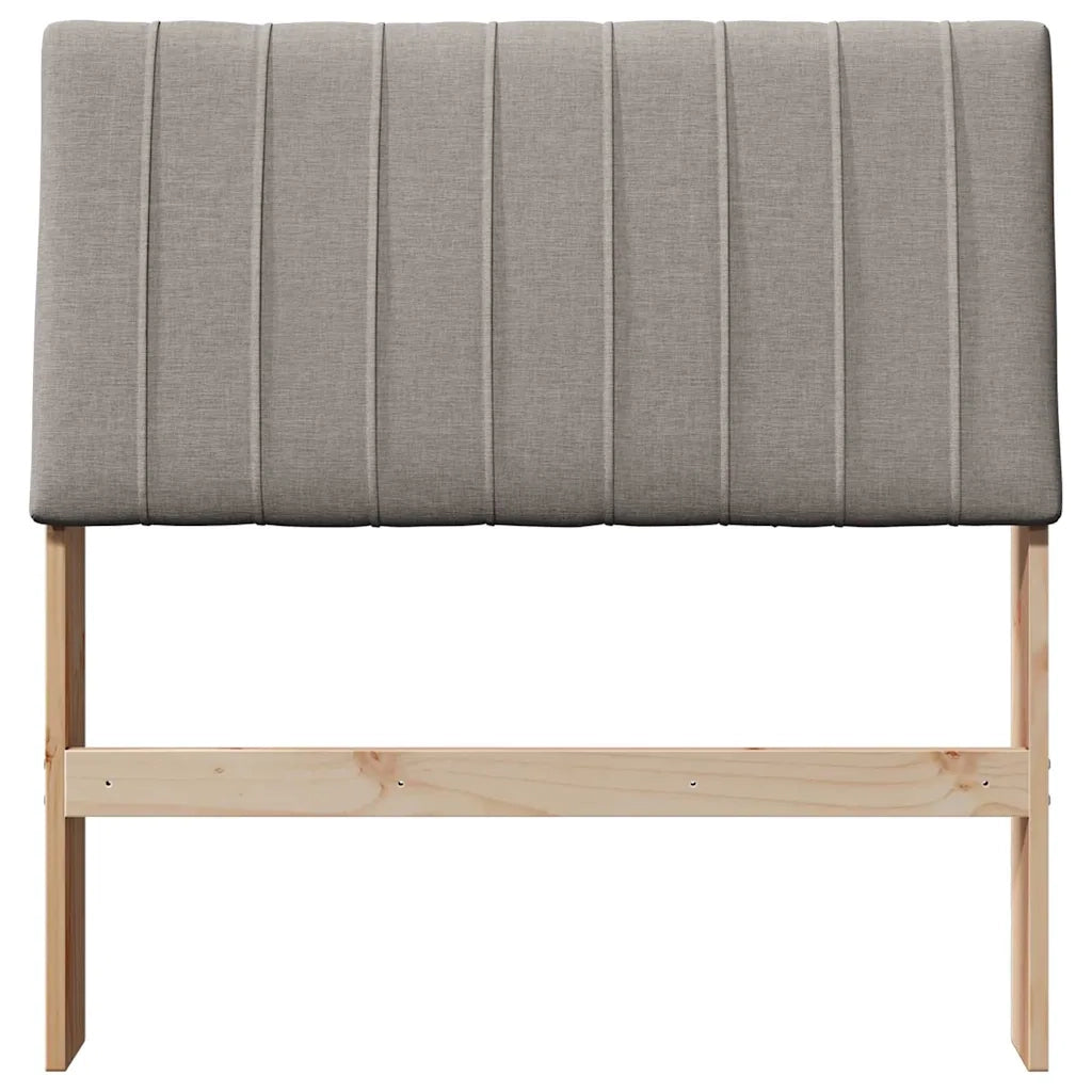 Testiera imbottita Talpa 90 cm Pino massello 879417
