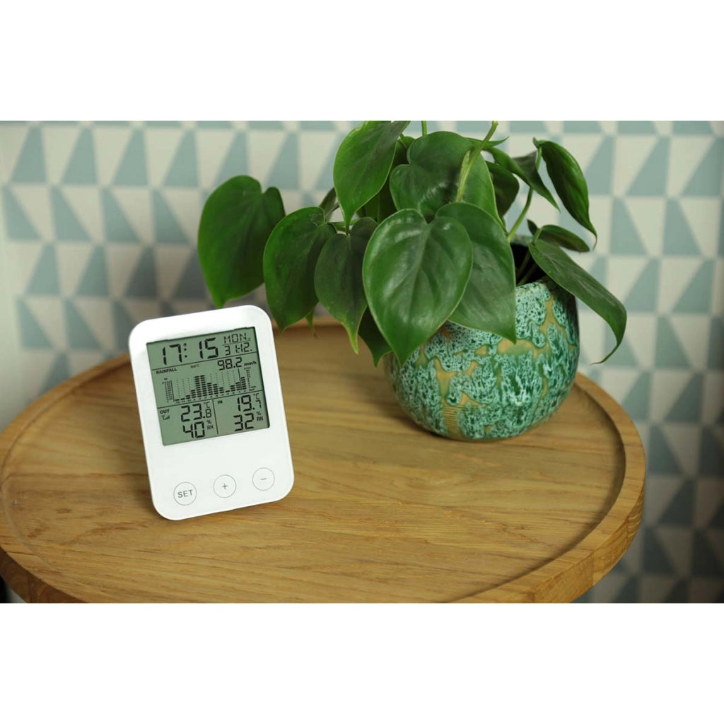 Stazione meteorologica con sensore wireless Modello WS-1200 Bianco Alecto