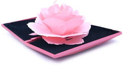 Organizzatore per orecchini - Scatola per gioielli - Rosa - Sorpresa - Rosa - Organizzatore per orecchini - Display per gioielli - Adatto per donne - Progetto moderno