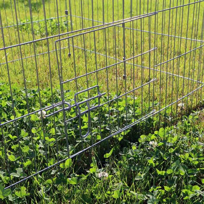 Recinto conigli Gabbia lepri Conigliera Spazio per muoversi Stalla Tetto di legno