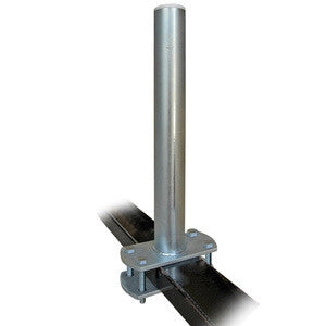 SUPPORTO ANTENNA P/RINGHIERA H 40 CM