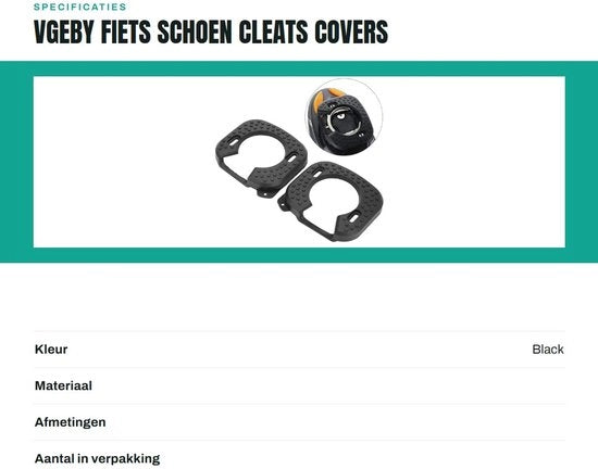 Accessori per bicicletta - Piastrine per ruote con protezione in gomma - Piastrine SPD - Antiblocco - Accessorio per scarpe da bicicletta - 2 pezzi - Facile da installare - Piastrine per bicicletta